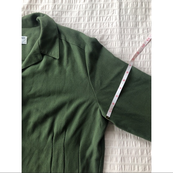 Vintage Button Up Blouse with Dart Detail - Picture 16 of 16